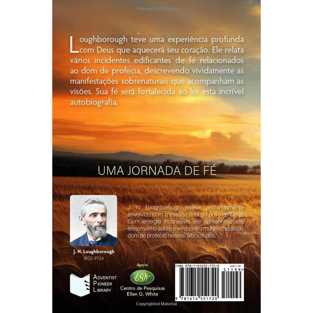 Milagres em Minha Vida: Uma autobiografia de J. N. Loughborough